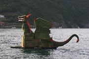 Il 'volo' nel lago