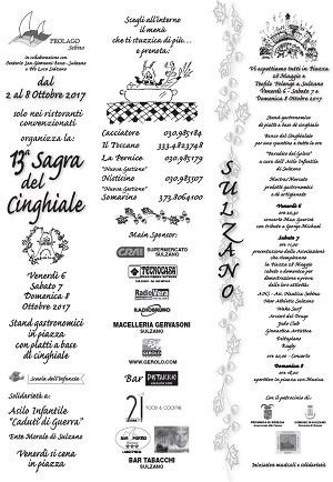 Sagra del Cinghiale - Sulzano